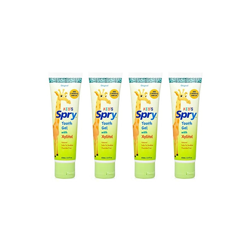 Xlear Spry Kid's Tooth Gel with Xylitol, Original Flavor 2