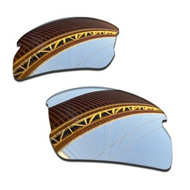 LenzProse 1.5MM Polarized Replacement Lenses for Oakley Flak 2.0 OO9295 59mm Sunglasses, Anti-Scratch | Perfectly Fit