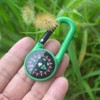 Compass Children, Mini Key Ring, Small with Carabiner, Nautical Compass,