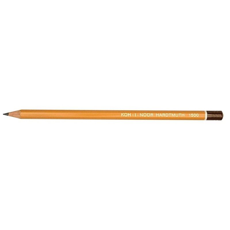 Koh-I-Noor 1500/8B Graphite Pencil, 8B, Pack of 1