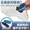 PhoenixSole Half Size Insole (Can be Used in Socks) Shock