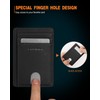 Slim Minimalist Front Pocket RFID Blocking Leather Wallets for Men