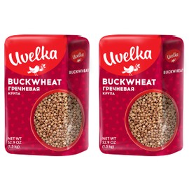 Uvelka Buckwheat Groats Extra Uvelka, 1500 gr (Pack of 2)