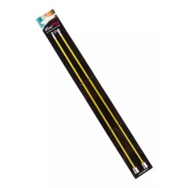 KnitPro Aguja Tejer Recta Aluminio Knitpro Zing 30cm 47267 3.5mm