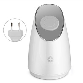 100ml Facial Steamer Nano Steam SPA Spray Moisturizer Face Sprayer Humidifier Beauty ToolSilver EU Plug 220V