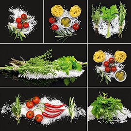 Eurographics Memo Board mag1031 German Magnets, Glass, Eurographics My Lovely Kitchen Deco Magnet, Multi-Colour, 11.5 x 1.8 x 20.5 cm