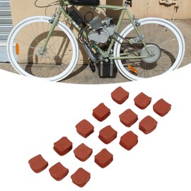 Pack of 15 Motorised Bicycle Motor Clutch Pads, Square Shape Fit for 49cc to 80cc Motorised Bicycle Motor