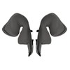 OGK KABUTO ASAGI Cheek Pad Set [Dark Gray] L (20mm)