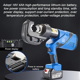 Herramienta Automática Engarzar Cables Hidráulicos, Alicates Hidráulicos Eléctricos, Herramienta Que Prensa de Terminales de Aluminio Cobre...        