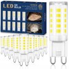 winshine 10 Pack G9 LED Bulb T4 Chandelier Light Bulbs
