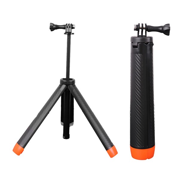 22.44in Portable Selfie Stick Tripod, 4 in 1 Extendable Travel
