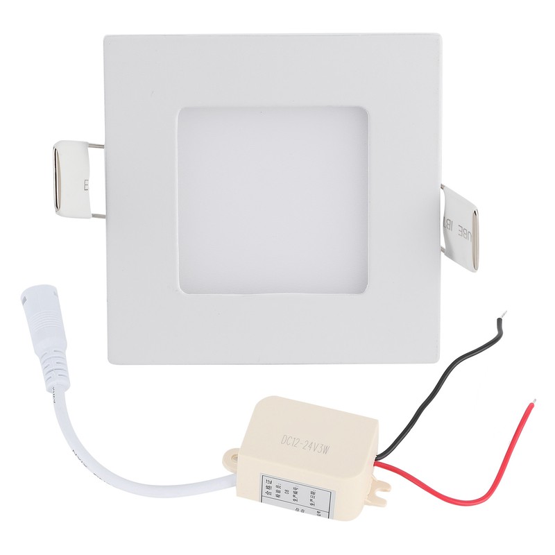 Ceiling Light 12V 3W Interior Roof Square Lamp for Marine