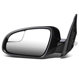 DNA Motoring OEM-MR-HY1320256 Powered Adjustment Left Driver Side Door View Mirror Compatible with 2018-2022 Kona,Non-heated