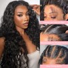Nsvnsv 13x6 Deep Wave Lace Front Wigs Human Hair Wigs