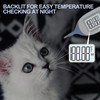 Pet Thermometer, Friendly Short Probe,Comfort Flexible,10-Sec Reading, Rectal Thermometer for