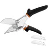 Mitre Shears, 45-135 Degree Adjustable Angle Scissors with 2 Spare