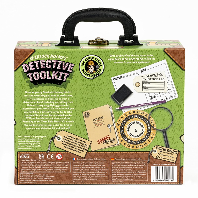 Professor PUZZLE The Detective Toolkit - Mystery Case - Sherlock