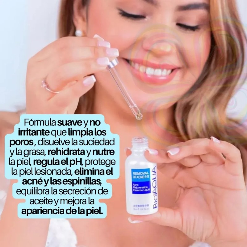 Srum antiacn, reduce granos y espinillas, purifica piel mixta
