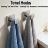 Bathroom Hardware Set 10 Piece Brushed Nickel Bathroom Accessories Set