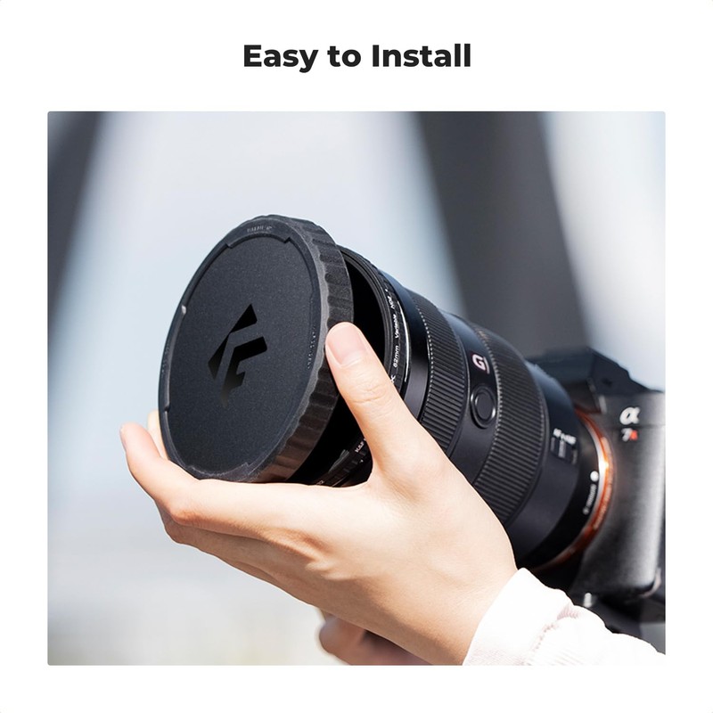 Filter Cap for 77mm k&F Concept Variable ND Filters Soft