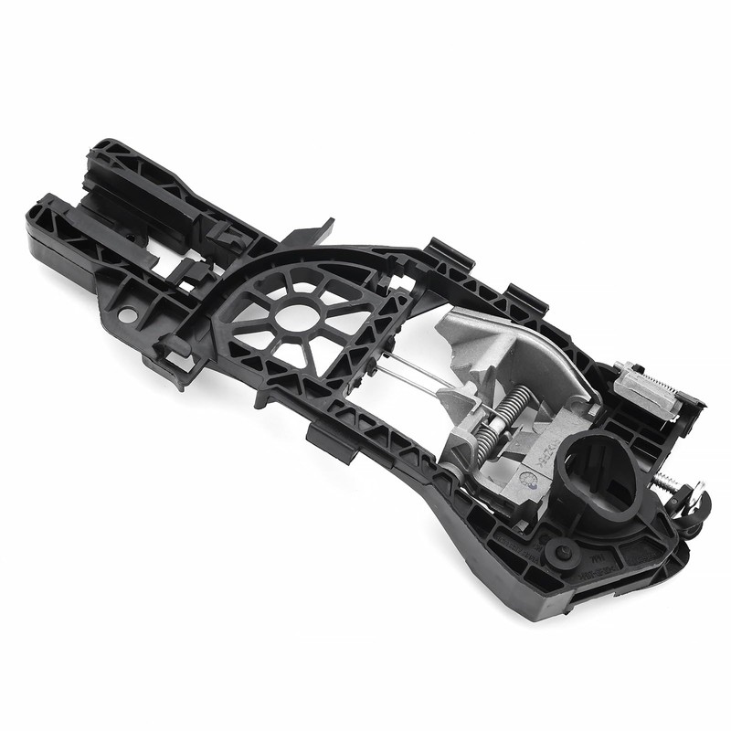 3C0837886H Front Right Driver Door Handle Carrier Bracket, Black Door