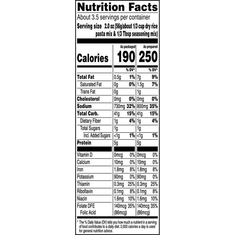 Rice-A-Roni Rice & Vermicelli Mix, Chicken, 6.09oz., 6ct.