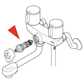 KVK Shower Diverter Unit PZKF58GU2