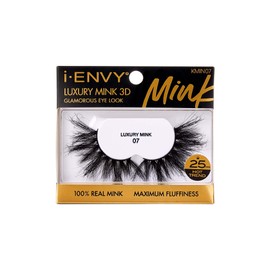 i-ENVY False Lashes Luxury Mink Collection Eyelashes 100% Real Mink Glamorous Eye Look Lashes Maximum Fluffiness 3D Multi-Curl Angle