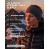 DANISH ENDURANCE Banda Térmica de Lana Merino con Forro Polar