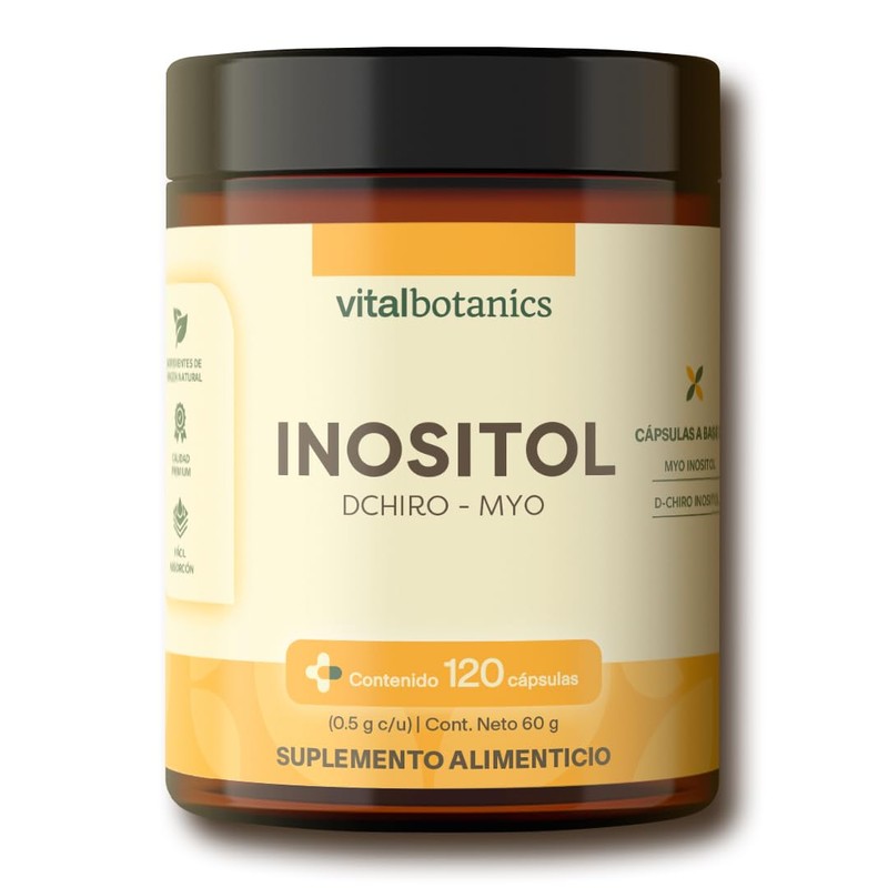 Vital Botanics Myo-Inositol y D-Chiro-Inositol