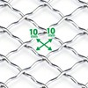 GREEN LIFE Replacement Grill Net for Hibachi Barbecue BBQ W35×D21cm
