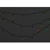 Lunartec außen Deko Weihnachten: LED-Lichterkette mit 40 LEDs für innen