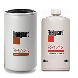 FF5320 FS1212 Kit Fleetguard Replacement Filters for FASS I Replaces FF3003 FS1001