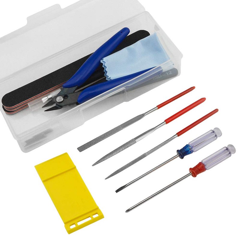 WMYCONGCONG 24 PCS Gundam Model Kits Modeler Basic Tool Set