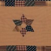 VHC Brands Patriotic Patch Star Rectangle Kitchen Table Decor, Runner,