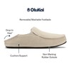 OLUKAI Nohea Slipper, Women's Slip-On Shoes, Genuine Shearling & Premium