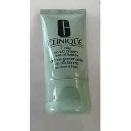 Clinique 5 x Clinique 7 Day Scrub Cream Rinse-Off Formula 1 oz /30mL each Travel Size NEW