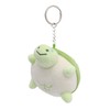 Wigo Women's Faded Turtle Plush Keychain, green