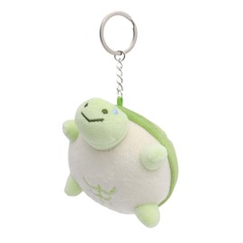 Wigo Women's Faded Turtle Plush Keychain, green