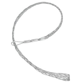 PATIKIL 80-100mm Cable Pulling Wire Socks 90.55" Long Grip Socks Net Galvanized Steel Wire Pulling Grip Mesh Puller Socks Grip Tool for Elastic Wire Cable, Rated Load 2000 kg (4409 Lbs)