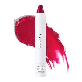 Ogee Tinted Sculpted Lip Oil - Lip Stain Made with 100% Organic Coconut Oil, Jojoba Oil, and Vitamin E - Best as Lip Balm, Lip Color or Lip Treatment - AZALEA