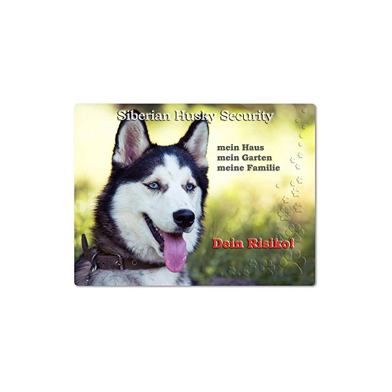 Merchandise for Fans Warning Sign Aluminium 20 x 30 cm