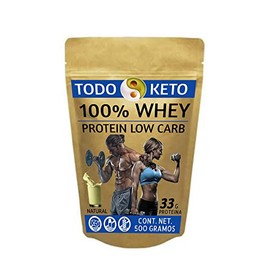 100% Whey Protein Low Carb Proteína de Suero Keto (natural)