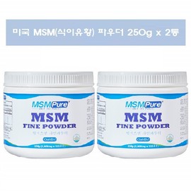 Edible Sulfur Opti Dietary Sulfur MSM Powder Powder USA / 먹는 식용 유황 옵티 식이유황 MSM 가루 파우더 미국