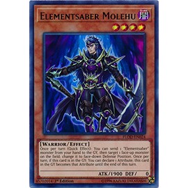Elementsaber Molehu - FLOD-EN024 - Ultra Rare - 1st Edition - Flames of Destruction