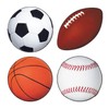 Beistle 4-Pack Sports Cutouts, 12-Inch-15-Inch
