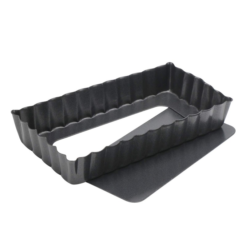 Mini Tart Pan, Beasea 4 Inch 6pcs Rectangle Tart Pan