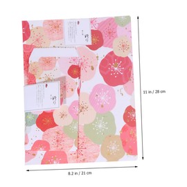 CORHAD DIY Letter Paper Set 4 Pack Vintage Chinese Style Writing Paper for Letter Writing Elegant Stationery