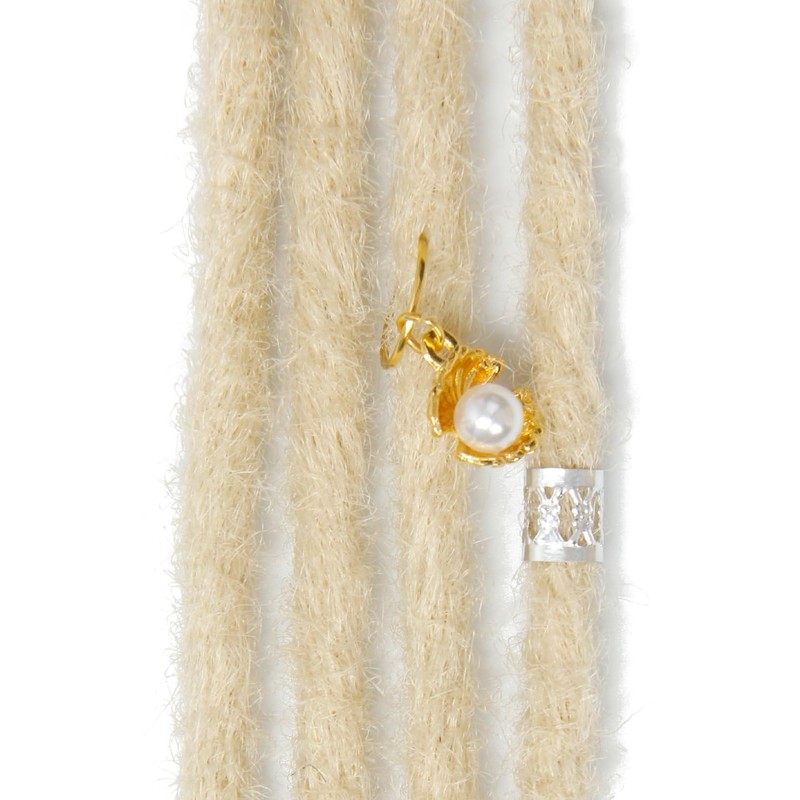 Dsoar Thin Dreadlock Extensions with Clips 20 Inch Clip In