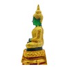 BUDDHO Emerald Buddha Statue Meditation 7" H. Jade Buddha Statue